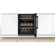 Bosch KUW21AHG0 pult aláépíthető 60 cm széles borhűtő,Serie6 ,44 palack