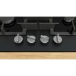 Bosch PPP6AAI40 Serie6 beépíthető gázfőzőlap, Matt Design edzett üveglap, FlameSelect
