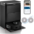 Bosch BCRDW3BX fekete Spotless Max Cam robotporszívó, forgó felmosó , kamera , töltő- és ürítő állomás 