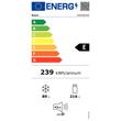 Bosch KGN36NLEA Serie 2 alulfagyasztós hűtő inoxlook NoFrost  215+87L 186x60x66cm
