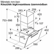 Bosch  DWK67FN60 döntött fali páraelszívó 