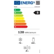Bosch KIN86ADB0 Serie6 alulfagyasztós hűtőszerkény, NoFrost,184+76 l nettó űrtartalom, VitaFresh fiók páratartalom-szabályzással