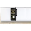 Bosch KUW20VHF0 aláépíthető 30 cm széles borhűtő,Serie6 ,58 l nettó űrtartalom ,Kapacitás: 21db 0,75l-es palack