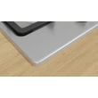 Bosch PGH6B5K90 Serie4 nemesacél gázfőzőlap, 4 gázégő , WOK égő,  elektromos szikragyújtás 