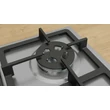 Bosch PGH6B5K90 Serie4 nemesacél gázfőzőlap, 4 gázégő , WOK égő,  elektromos szikragyújtás 