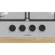 Bosch PGP6B5K60 nemesacél gázfőzőlap, 60 cm, elektromos szikragyújtás 