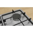 Bosch PGP6B5K60 nemesacél gázfőzőlap, 60 cm, elektromos szikragyújtás 