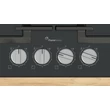 Bosch PPP6A6I40 Serie6  gázfőzőlap, 60 cm, fekte edzett üveg, FlameSelect 