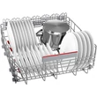 Bosch SMD6ECX21E Serie 6 teljesen integrálható mosogatógép, 14 teríték, EfficientDry szárítás , OpenAssist