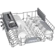 Bosch SMI2ITS09E Serie 2, Félig beépíthető mosogatógép, 60 cm, Szálcsiszolt acél