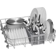 Bosch SMI2ITS09E Serie 2, Félig beépíthető mosogatógép, 60 cm, Szálcsiszolt acél