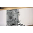 Bosch SMI2ITS09E Serie 2, Félig beépíthető mosogatógép, 60 cm, Szálcsiszolt acél