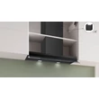 Bosch DBB97DP60, integrált kialakítású páraelszívó, 90 cm, Fekete üveg, Fekete,  Serie 6