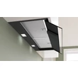 Bosch DBB97DP60, integrált kialakítású páraelszívó, 90 cm, Fekete üveg, Fekete,  Serie 6