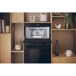 Haier H38DMWID26NB beépített, mikrohullámú sütő + grill funkció, 34 literes, fekete