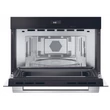 Haier H38DMWID26NX beépített, mikrohullámú sütő + grill funkció, 34 literes, inox
