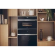 Haier H38DMWID26NX beépített, mikrohullámú sütő + grill funkció, 34 literes, inox