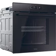 Haier H6 ID25G3YTB beépíthető sütő,hőlégbefúvás, 78 liter, pirolitikus + hidrolitikus, 19 funkció, távezzérlés és extra tartalom (WiFi), energiaosztály A++, fekete szín, M x M x S (mm) 595X595X568