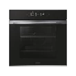 Haier H6 ID25G3YTX beépíthető sütő,hőlégbefúvás, 78 liter, pirolitikus + hidrolitikus, 19 funkció, távezzérlés és extra tartalom (WiFi), energiaosztály A++, rozsdamentes acél szín, M x M x S (mm) 595X595X568