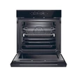 Haier H6 ID66G5YTB beépíthető sütő,ID series 6,hőlégbefúvás,78 liter, pirolitikus + hidrolitikus tisztítás,20 funkciók, távezzérlés és extra tartalom (WiFi), energiaosztály A++, fekete szín