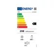 Haier HB17FPAAA szabadon álló, 4 ajtós, No Frost, világítás LED, energiaosztály E, platina inox, M x M x S (mm) 700x675x1900