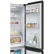 Haier HCR3818ENPT szabadon álló, 4 ajtós, No Frost, világítás LED, energiaosztály E, fekete szín, M x M x S (mm) 833x650x1815