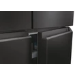 Haier HCR3818ENPT szabadon álló, 4 ajtós, No Frost, világítás LED, energiaosztály E, fekete szín, M x M x S (mm) 833x650x1815