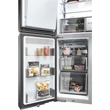 Haier HCR7918EIMP Cube  Többajtós Hűtőszekrény,szabadon álló, 4 ajtós, No Frost, világítás LED, energiaosztály E, platina inox, M x M x S (mm) 908x750x1775 