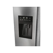 Haier HSR3918 Side by Side, szabadon álló, No Frost, világítás LED, energiaosztály E, platina inox, M x M x S (mm) 908x659x1775