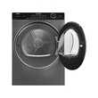 Haier HD80-A3959R-S szárítógép szabadon álló, 8 Kg, inverteres hőszivattyú, antracit