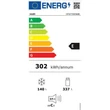 Haier HFW7720ENMB Francia ajtós hűtőszekrény, szabadon álló, 4 ajtós, No Frost, világítás LED, energiaosztály E, fekete, M x M x S (mm) 700x675x2006