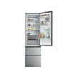 Haier HTR3620ENMG szabadonálló alulfagyasztós hűtőszerkény, 3 ajtós, LED világítás,Direct Access fiókrendszer