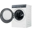 Haier HW100-B14367U1-S elöltöltős mosógép, szabadon álló, 10 Kg, 1400 ford./perc, Motor Direct Motion, energiaosztály A, fehér, 14 program, Szé x Mé x Ma (mm) 595x598x850