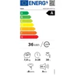 Haier HW70-BP14357TU-S Keskeny elöltöltős mosógép, 7 Kg, 1400 ford./perc, 16 program