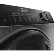 Haier HW80-B14959S8U1S előltöltős mosógép szabadon álló, 8 Kg, 1400 ford./perc, Motor Direct Motion, energiaosztály A, antractiszürke, M xM x S (cm) 60x58x85