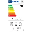 Haier HW80-B14959S8U1S előltöltős mosógép szabadon álló, 8 Kg, 1400 ford./perc, Motor Direct Motion, energiaosztály A, antractiszürke, M xM x S (cm) 60x58x85