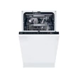 Haier XI1C3TB2FB beépíthető mosogatógép, teljesen integrált, 11 teríték, energiaosztály C, 8 program, M x M x S (mm) 448x575x816