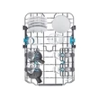 Haier XI1C3TB2FB beépíthető mosogatógép, teljesen integrált, 11 teríték, energiaosztály C, 8 program, M x M x S (mm) 448x575x816