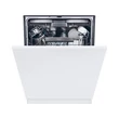Haier XI 6C4S3FSB beépíthető mosogatógép,teljesen integrált, 16 teríték, energiaosztály C, 10 program, M x M x S (mm) 597x555x818