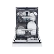 Haier XI 6C4S3FSB beépíthető mosogatógép,teljesen integrált, 16 teríték, energiaosztály C, 10 program, M x M x S (mm) 597x555x818