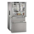 Liebherr MBsddi 9558 Prime frenchdoor alulfagyasztós hűtőszerkény, BioFresh Professional ,Water & Ice központ, VarioTempZone