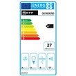 Neff D67XDP2S0 beépíthető páraelszívó, 60cm ,üveg légterelő panel