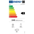 Haier HTR3518ENMX  alulfagyasztós hűtőszerkény, 55x63x185 cm, No Frost