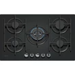 Neff  T27PIQ4S0 gázfőzőlap, 75 cm, fekete edzett üveg, 5 gázégő, WOK égő, FlameSelect ,elektromos szikragyújtás