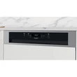 Whirlpool WBC 3C34 PF X félig integrált mosogatógép, Inox szín, 60 cm