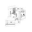 Whirlpool WH7IPC15BM60 beépíthető mosogatógép, MaxiSpace ,NaturalDry