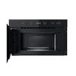Whirlpool MBNA900B  beépíthető mikrohullámú sütő, 22 liter, fekete