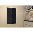 Whirlpool MBNA900B  beépíthető mikrohullámú sütő, 22 liter, fekete