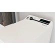 Whirlpool TDLRBX 6252BS EU felültöltős mosógép, Inverter motor, 6kg, 1200 ford/perc, B energia osztály, 40x60x90