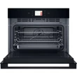 Whirlpool WCW9O7PHTSB  beépíthető prémium kompakt sütő-mikro, fekete üveg, 53 liter űrtartalom